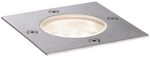 Paulmann Plug & Shine Bodeneinbauleuchte Outdoor silber 10 cm warmwei&szlig;