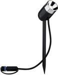 Paulmann Plug & Shine Erdspie&szlig; Pike Outdoor anthrazit 31 cm warmwei&szlig;
