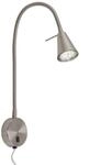 Briloner LED Wandleuchte Comfort Light GU10 nickel matt 20,5 cm 5 W