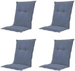 Madison Niederlehner-Auflage Basic kobalt 105 x 50 cm 4er-Set