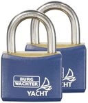 Burg W&auml;chter Vorh&auml;ngeschloss Duo 460 Ni 40 SB Yacht 22.0 x 23.5 mm