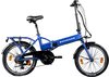 Zündapp E-Bike Faltrad Z101 20 Zoll RH 37cm 6-Gang 270 Wh blau