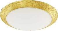 Eglo Led Wand- Deckenleuchte Montenovo wei&szlig; gold