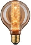 Paulmann LED Vintage Leuchtmittel Globe G95 E27 4 W gold mit Innenkolben
