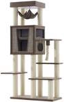 Nobby Kratzbaum Kasil H 203 cm Leinenoptik braun