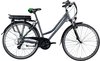 Zündapp E-Bike Trekking Z802 Damen 28 Zoll RH 48cm 21-Gang 374 Wh grau grün