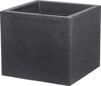 Scheurich Pflanzgef&auml;&szlig; C-Cube Serie 240 schwarz granit 30 cm