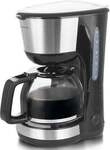 Emerio Kaffeemaschine CME-122933, 1,25 Fassungsverm&ouml;gen, Edelstahl