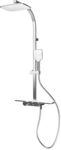 Schulte DuschMaster Rain II Square White Style mit Ablage