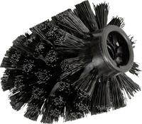 Wenko Toilettenb&uuml;rsten-Ersatzkopf schwarz &Oslash; 7,5 cm