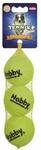 Nobby Tennisball mit Squeaker M 6,5 cm 3er Netz