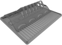 Rotho Geschirrabtropfer Space Wonder faltbar