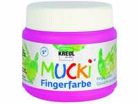 Kreul Mucki Fingerfarbe Quietsch pink 150 ml GLO663152300