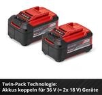 Einhell Akkus 18V 5,2 Ah PXC-Twinpack