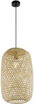 Globo H&auml;ngeleuchte Mirena natur &Oslash; 31 cm E27, max. 60 W