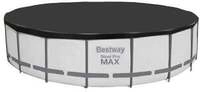 Bestway Abdeckplane PVC Flowclear schwarz &Oslash; 555 cm