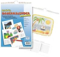 Glorex Dauerkalender Selbergestalten A4 wei&szlig;