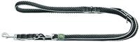 Hunter Hundeleine F&uuml;hrleine verstellbar Hilo 2 m x 2 cm anthrazit