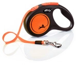 Flexi Hundeleine New Neon Gurt S neonorange