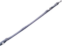 Nobby F&uuml;hrleine Velours grau 200 cm