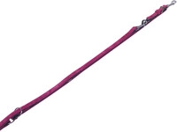 Nobby F&uuml;hrleine Velours kirsche 200 cm