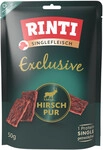 Rinti Hundesnack Singlefleisch Hirsch pur 50 g