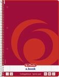 herlitz Collegeblock A4 70g/m&sup2; 80 Bl kariert Rand links u rechts