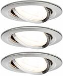 Paulmann LED Einbauleuchte Nova 3x6,5W schwenkbar Eisen