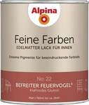 Alpina Feine Farben Lack No. 22 Befreiter Feuervogel - glutrot 750 ml