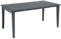 Tisch Futura 165 x 94 x 75 cm, rechteckig, anthrazit