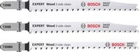 Bosch Expert Stichs&auml;gebl&auml;tter Wood 2-side clean 3-teilig T308B/BO