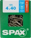 Spax Universalschrauben 4.0 x 40 mm TX 20 Senkkopf - 125 St&uuml;ck Edelstahl