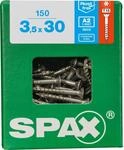 Spax Universalschrauben 3.5 x 30 mm TX 15 - 150 St&uuml;ck Edelstahl