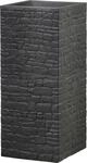 Scheurich Pflanzgef&auml;&szlig; Muretto High Serie 247 schwarz granit 60 cm