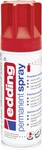 edding 5200 Permanent Spray Premium Acrylic Paint, verkehrsrot, gl&auml;nzend