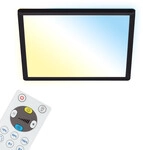 Briloner LED Panel Slim 29,3 cm, schwarz, ultraflach CCT