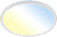 Briloner LED Panel Slim &Oslash; 29,3 cm, wei&szlig;, utraflach CCT