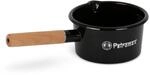 Petromax Stieltopf Emaille 1 Liter schwarz