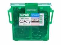 Spax Air-Belüftung 9 x 2,8 x 0,4 cm 40 Stück 6,5 mm Fuge