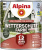 Alpina Wetterschutzfarbe deckend 0,75 L avocadogrün