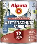 Alpina Wetterschutzfarbe 0,75 L azurblau