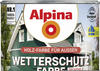 Alpina Wetterschutzfarbe deckend 0,75 L moosgrün