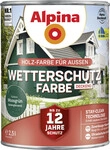 Alpina Wetterschutzfarbe 2,5 L moosgr&uuml;n