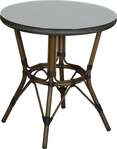 Primaster Tisch Valencia &Oslash; 70 cm, H&ouml;he 75 cm, rund, Bambusoptik