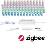 Paulmann LED-Streifen Set ZigBee MaxLED 5 m 33 W RGBW silber dimmbar