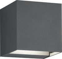 Trio Leuchten LED Au&szlig;en-Wandleuchte Adaja anthrazit Up- & Downlight