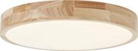 Brilliant LED Deckenleuchte Slimline holz wei&szlig; 39 x 8 cm 22 W