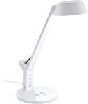 Eglo Led CCT Tischleuchte Banderalo wei&szlig; dimmbar mit Ladefunktion