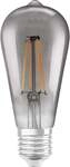 Ledvance Smart+ LED Leuchtmittel Edison ST64 E27 6 W dimmbar rauch