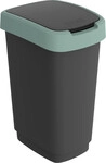 Rotho Swingeimer Twist 25 L schwarz misletoe green